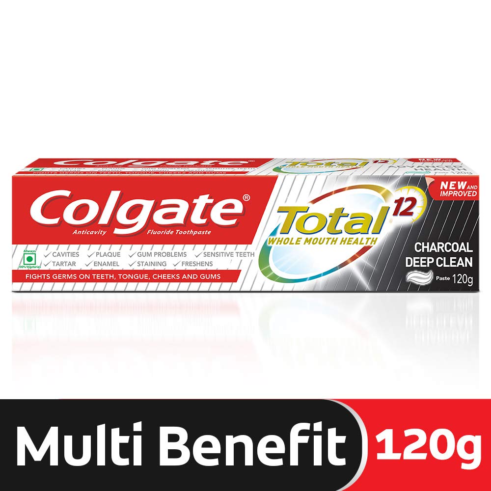 colgate total charcoal deep clean review