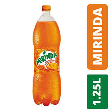 Mirinda Soft Drink Carbonated Water Orange Flavour (1.25L ...